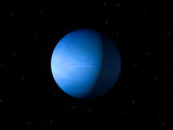 Planet Neptune done with NASA textures