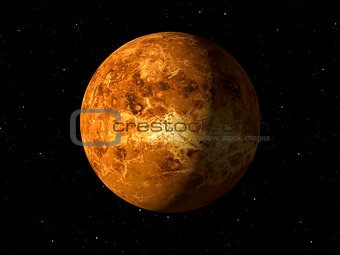 Planet Venus done with NASA textures