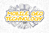 Mobile Geo Technology - Business Concept.