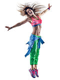 woman fitness excercises dancer dancing