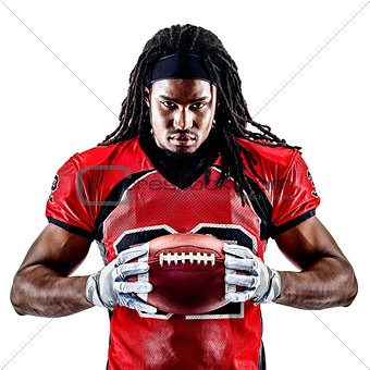 american football player man isolated