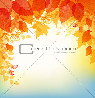 Abstract autumn background 