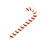 Candy cane isolated on white