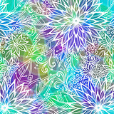 Background with Floral Pattern
