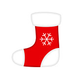 Christmas Red and White Socks
