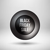 Black Friday Sale Bubble Badge