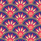 Vintage seamless pattern with