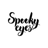 Spooky Eyes Card