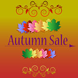 Autumn sale banners