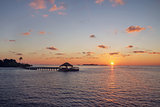 sunset, Maldives