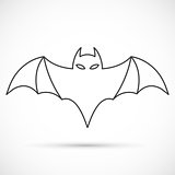 Bat outline icon