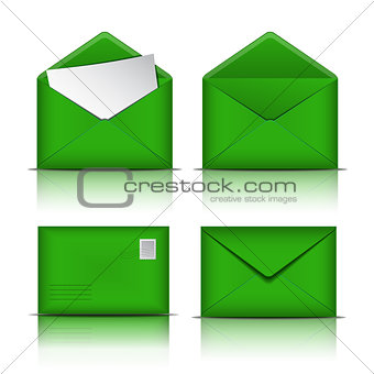 Set of Green envelopes