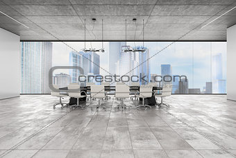Executive office. 3D Rendering