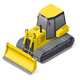 Bulldozer detailed icon