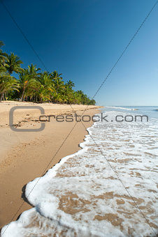 Tranquil summer day on Mission Beach, Queensland