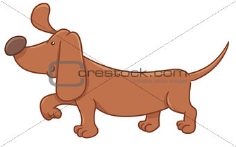 dachshund dog cartoon character