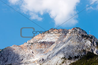 Peak of Dobratsch - Austrian Alps