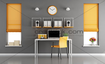 Modern home workspace
