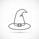 Witch hat outline icon