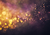 Bokeh shiny abstract background