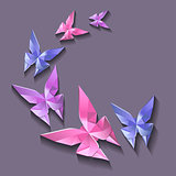 origami  butterfly