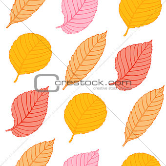 Autumn seamless pattern