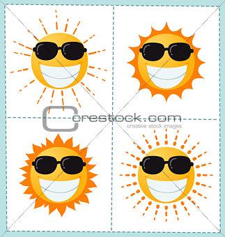 sun icon collection