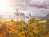 castle Neuschwanstein in Bavaria Germany