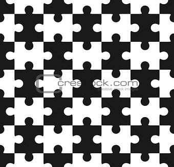 Jigsaw puzzle seamless