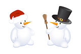 Christmas Cheerful Snowman
