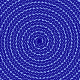 Abstract Blue Spiral Pattern