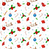 Seamless background pattern. Merry Christmas
