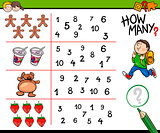 educational counting activity for kids