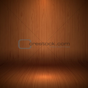 Wooden display background 