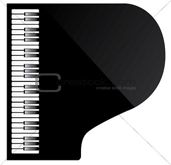 Vector Piano Top