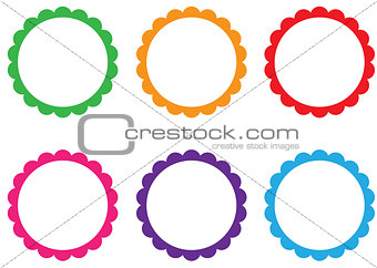Vector Colorful Stickers