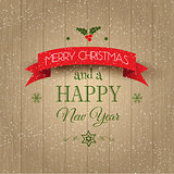 Decorative Christmas and New Year background