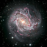 Messier 83 is a barred spiral galaxy in the constellation Hydra.