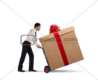 Delivery xmas gifts