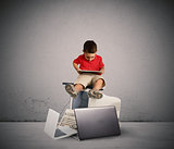 Harmful technology for the growth of the child