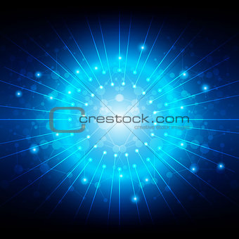 abstract connection background. Vector illustration