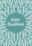 Christmas card, vector