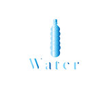 Icon graphics bottle of water