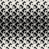 Vector Seamless Triangle Geometric Grid Lines Pattern