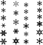 Snowflake icons 2