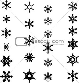 Snowflake icons 2
