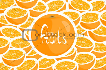 Harvest ripe oranges