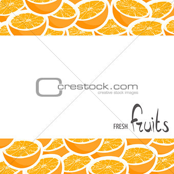 Fresh crop of oranges