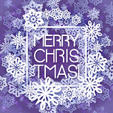 Christmas and New Years blue purple background