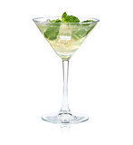 Mojito cocktail isolated
